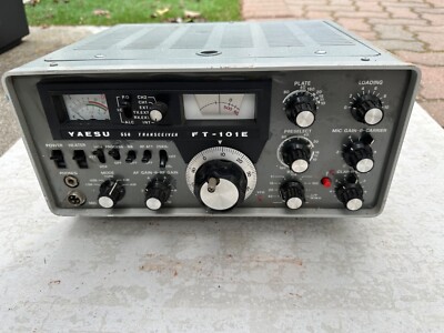 YAESU FT-101ES SSBトランシーバー YAESU FT-101ES SSB Ham Radio Transceiver Junk | eBay