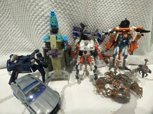 transformers 2007 movie toys Lot (wreckage, Barricade, Scorpinock, Etc) - Picture 1 of 18
