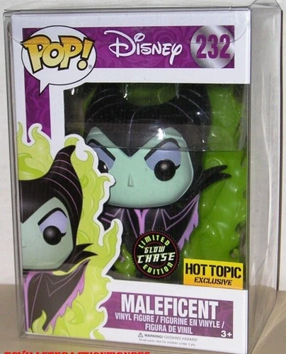 Funko Pop Disney Maleficent #232 Glow Chase Limited Edition Hot Topic