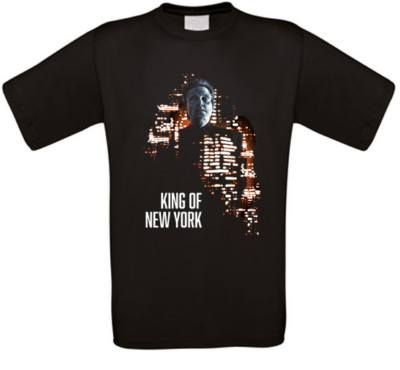 King of New York Frank Kult White Gangster Movie T-Shirt alle Größen NEU