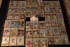 Rare 1977 Topps Baseball (231) Card Lot Estate Fresh As Found Starter Set LOT