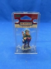 Lemax Christmas Village One Man Band Busker M...