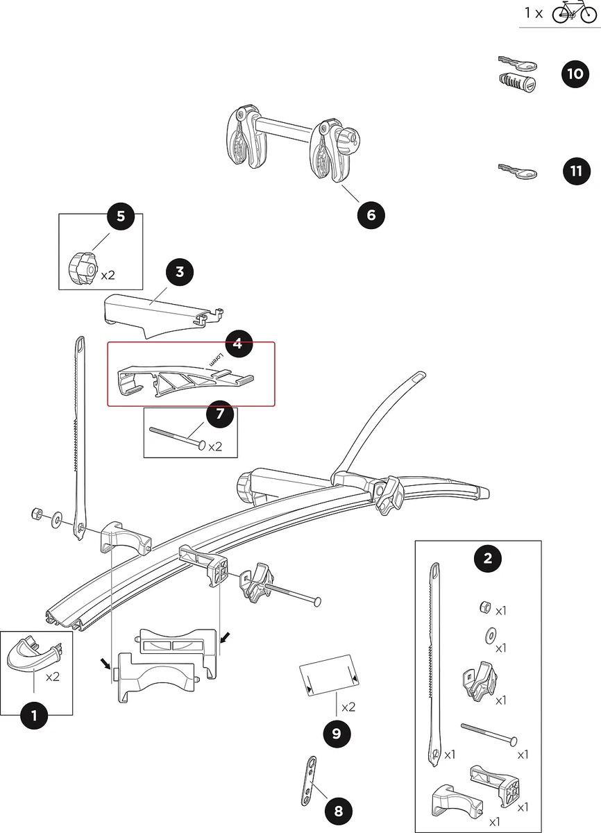Thule euroclassic sale g6 3