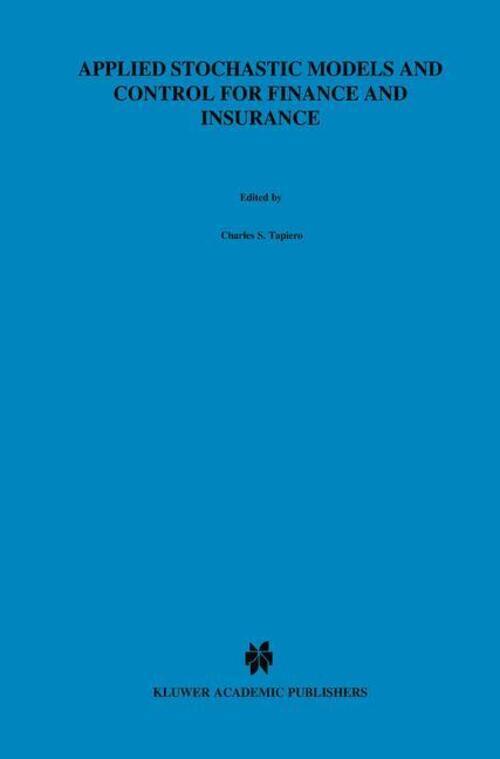 Thumbnail - Charles S. Tapiero | Applied Stochastic Models And Control For Finance