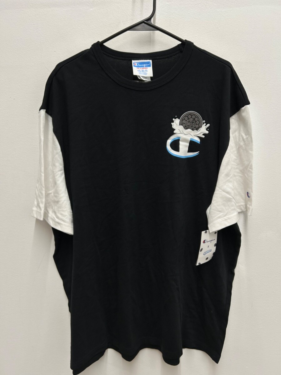 NWT Champion Oreo Collab Limited Edition Shirt Men's XXL Black