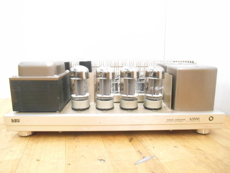 真空管ステレオパワーアンプ　Luxman a3550 Yahoo!オークション -「luxman a3550」(家電、AV、カメラ) の