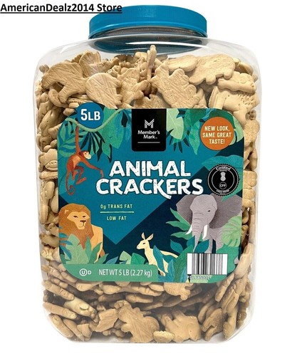 Member's Mark Animal Crackers Peanut-Free, Low Fat {5 lbs} FREE SHIP!! - Picture 5 of 8
