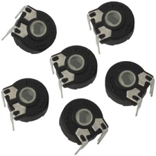 5x 1-500K PIHER TRIMPOT 15mm Top Adjustable Variable Resistor Trimmer PT15