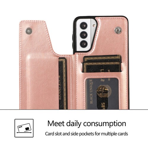 Leather Card Slot Wallet Case Cover Kickstand For Samsung Galaxy A13 A33 A53 A73 - Picture 44 of 81