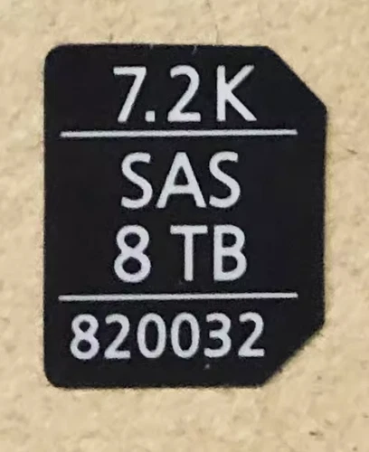 20 Stück Kapazität Aufkleber für HP 651314-001 G8/G9 3,5 Festplattenfach/Caddy - Bild 46 von 63