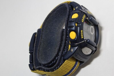 CASIO vintage Baby-G BGX-100 Blue Yellow shock resistant watch | eBay