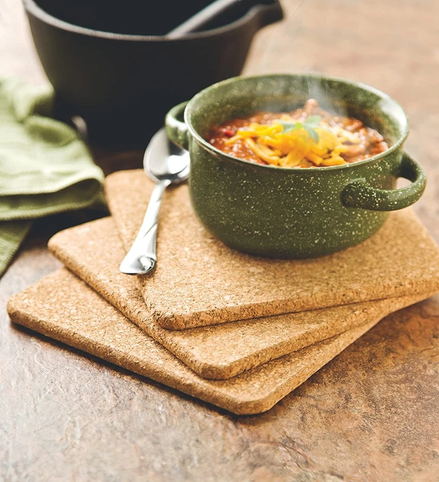 Remaches de corcho cuadrados Fox Run, juego de 3 (4441) Foto 4 de 4