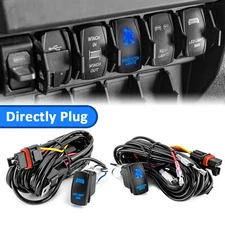 WEISEN LED Light Bar & Sasquatch Lights Wire Kit For Polaris RZR Pulse Busbar