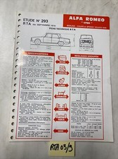 Revue technique Alfa Romeo SPIDER