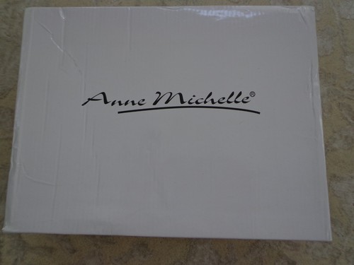 Sandalias para mujer Anne Michelle talla 6 nude tacón de cuña recortes cremallera nuevas en caja - Imagen 10 de 11