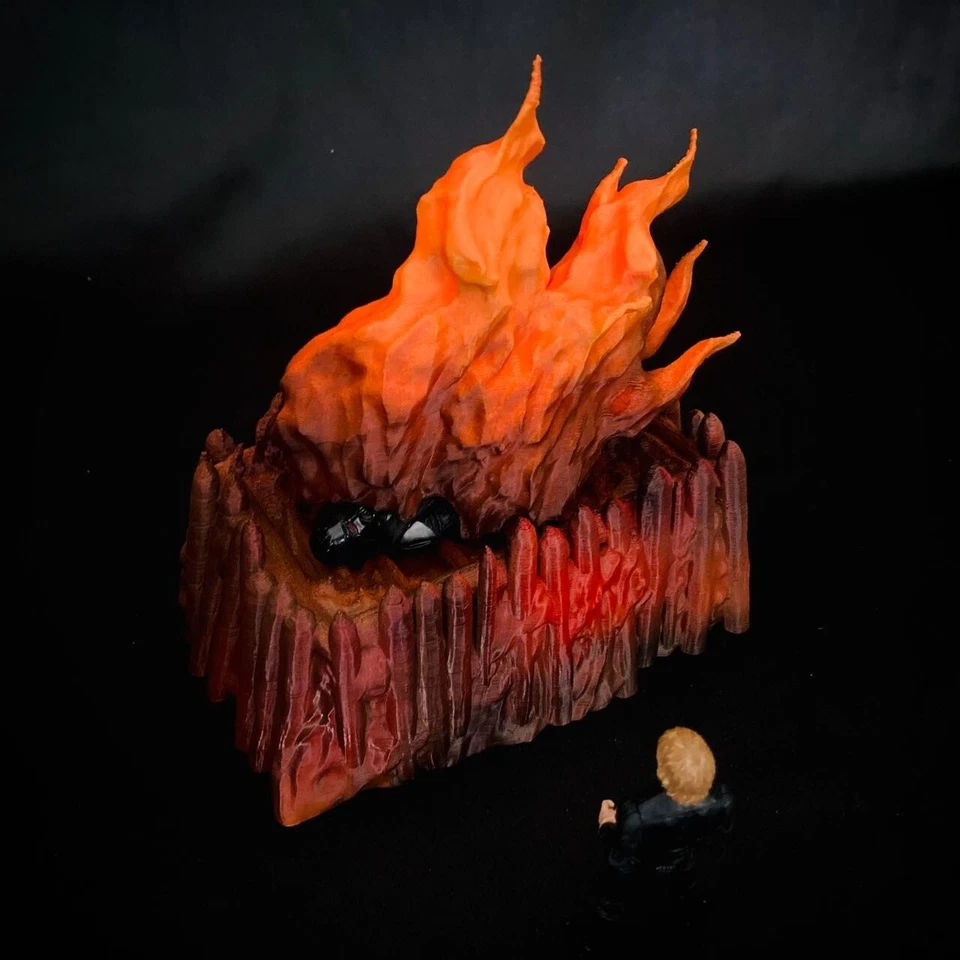 Darth Vader's (Anakin Skywalker's) Funeral Pyre for 3.75IN (1:18) FIGURE DIORAMA - Image 4 of 4