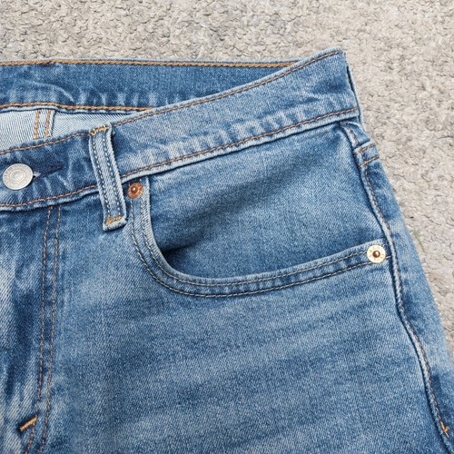 Levi's 412 Shorts 90s Hip Hop Vintage Casual Pants Classic Blue Denim W32 cutout - Bild 7 von 11