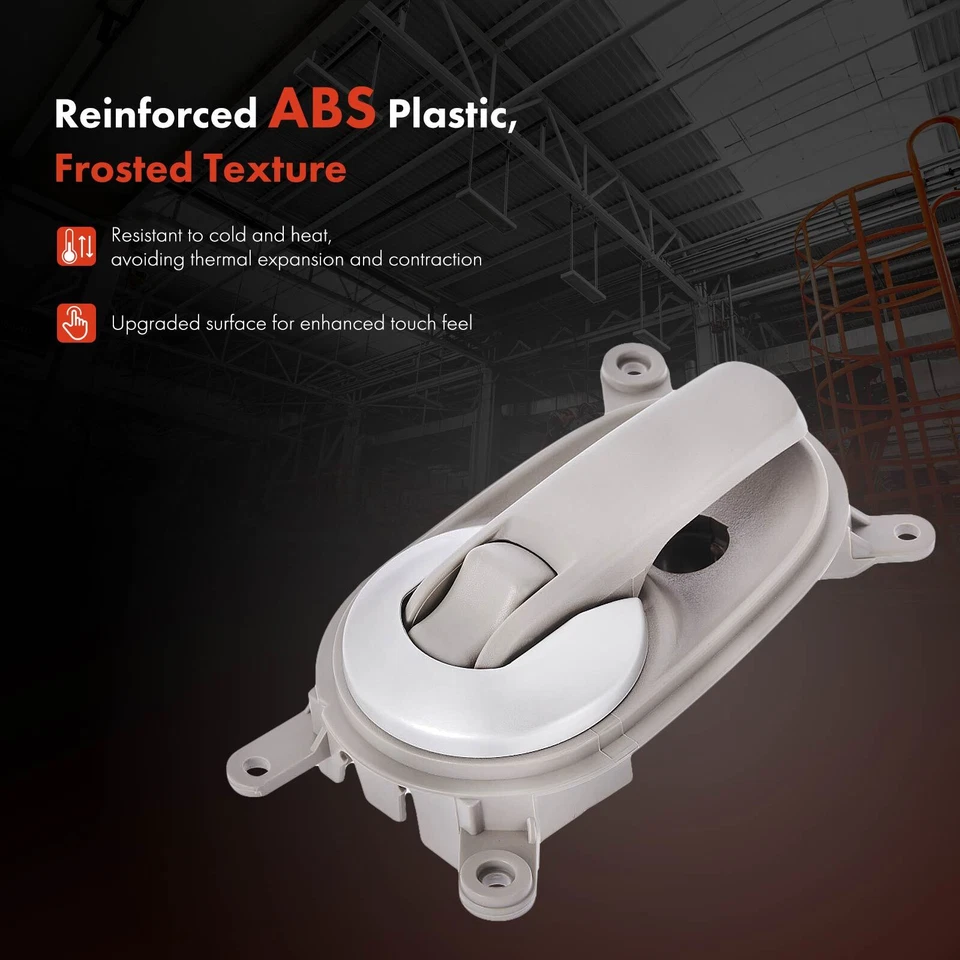 Nova maçaneta interna bege passageiro dianteiro para Nissan Quest 2004 2005 2006 - Imagem 3 de 4