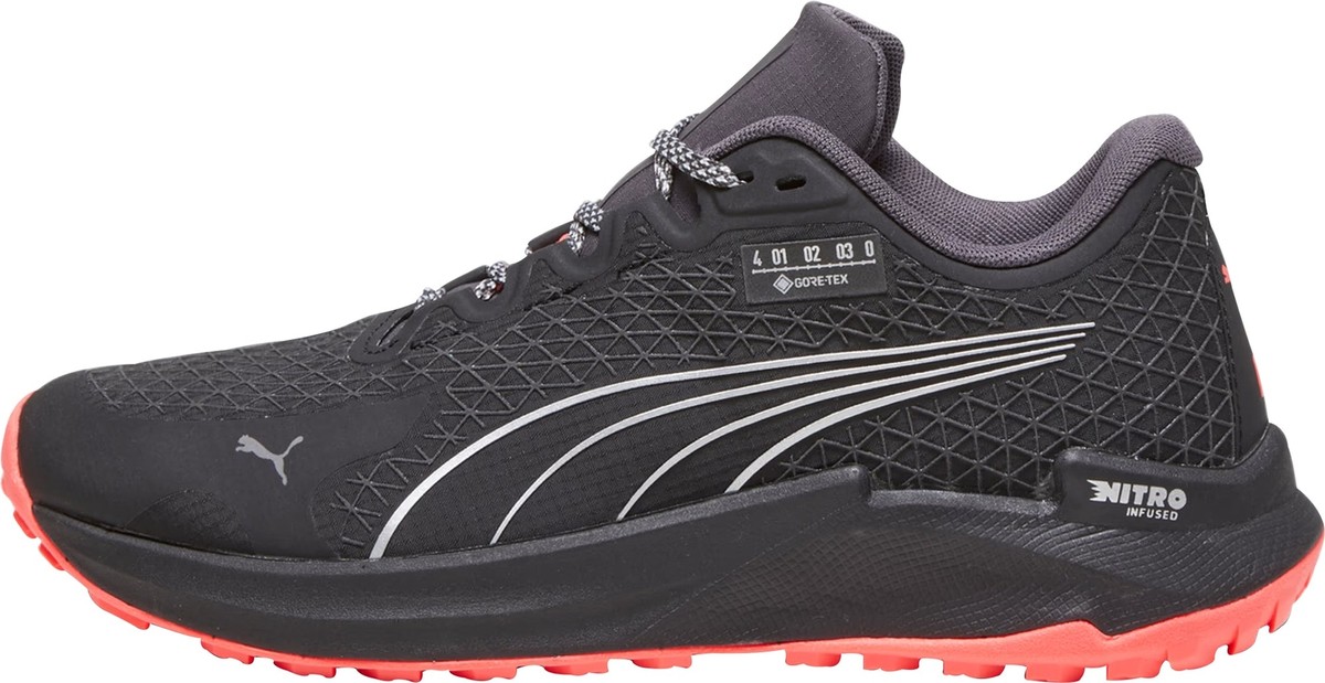 Puma Fast-Trac Nitro GORE-TEX Womens Trail Running Shoes Black