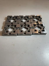 (6) System 3R Macro Standard Pallet - 3R-651.7E.XS EDM Tooling 54mm X 54mm