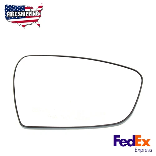 Mirror Glass Heated Passenger Side Fits 2014-2018 Kia Forte