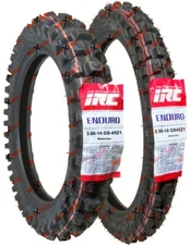 IRC 2.50-16 Front 3.60-14 Rear Motorcycle Tire Set Dirt Bike CRF80 XR80 YZ80