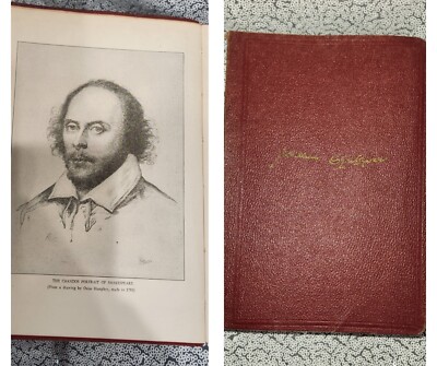 William Shakespeare  Complete Works: History, Life and Temple Notes 1935 Book