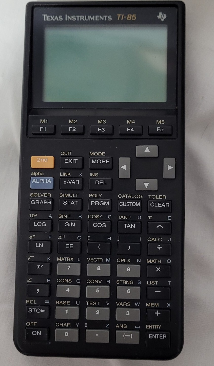 Texas Instruments TI-85 Graphing Calculator for parts only | eBay