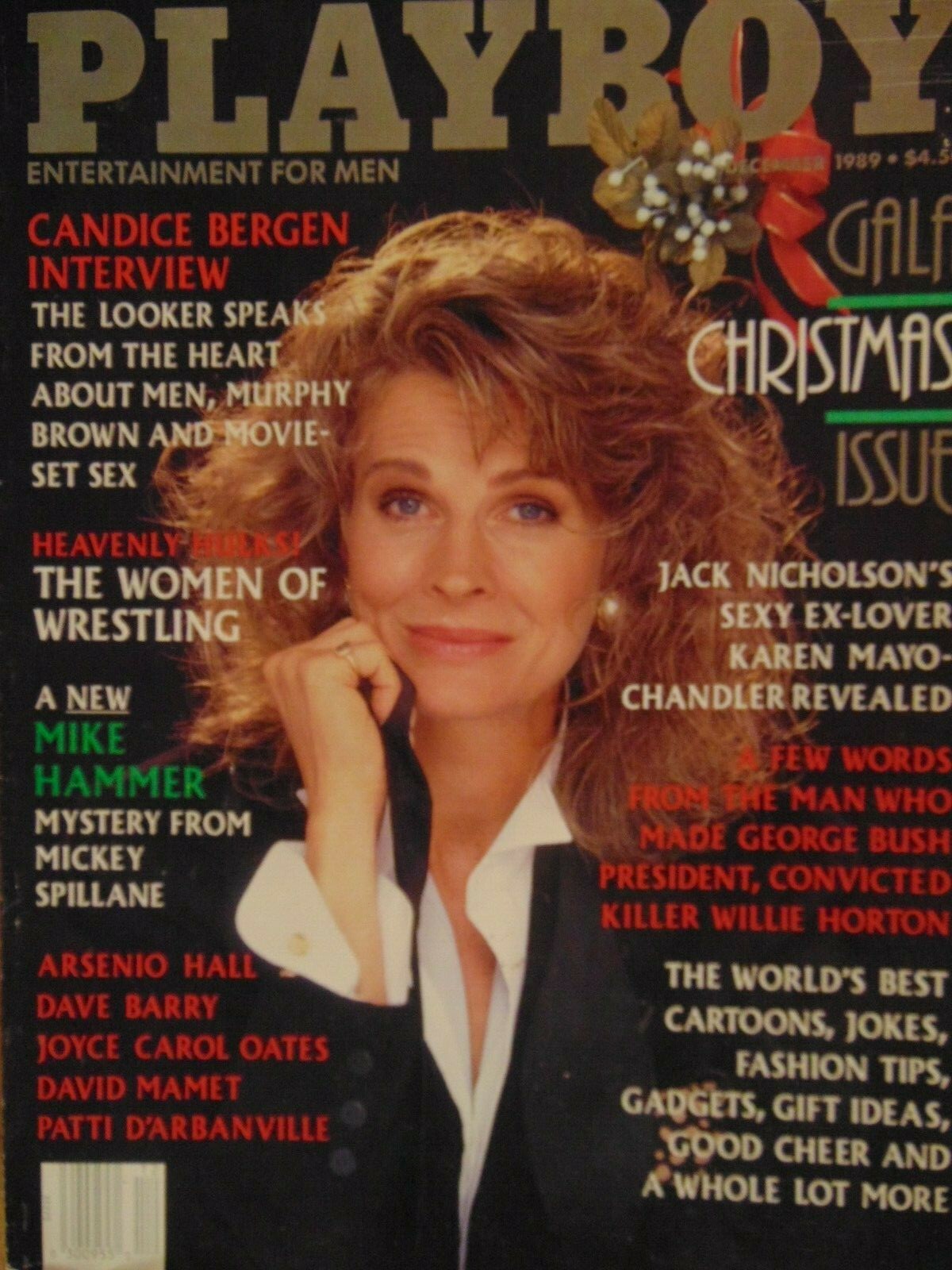 Playboy December 1989 Mimi Lesseos Petra Verkaik Karen Mayo Chandler