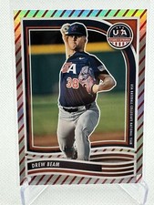 2024 Panini USA Stars & Stripes #54 Drew Beam Stripes