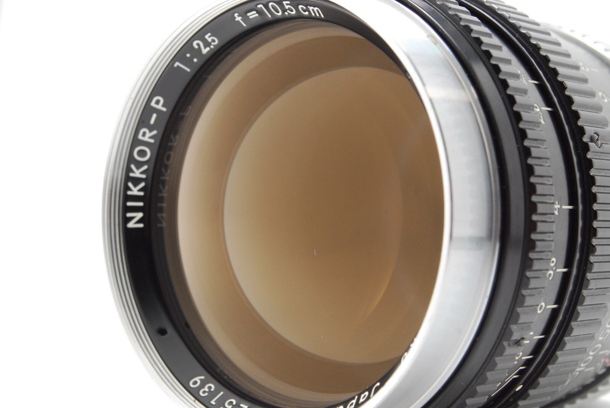 N MINT]Nikkor-P Nippon Kogaku 10.5cm 105mm f2.5 Tele-Portrait Lens