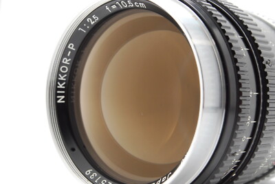 N MINT]Nikkor-P Nippon Kogaku 10.5cm 105mm f2.5 Tele-Portrait Lens