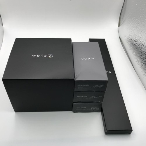 Sony wena 3 Smartwatch WNW-C21A/T – Brown Leather Band, Bluetooth Japan - 第 6/12 張圖片