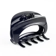 12 Pieces Black Color Hair Claw Clip: the Ultimate in Hair Styling!