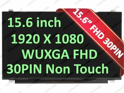 15.6'' FHD LCD Screen LP156WF6 (SP)(K6) MSI GS63 STEALTH MS-16K5 MS-16JB GV62 New