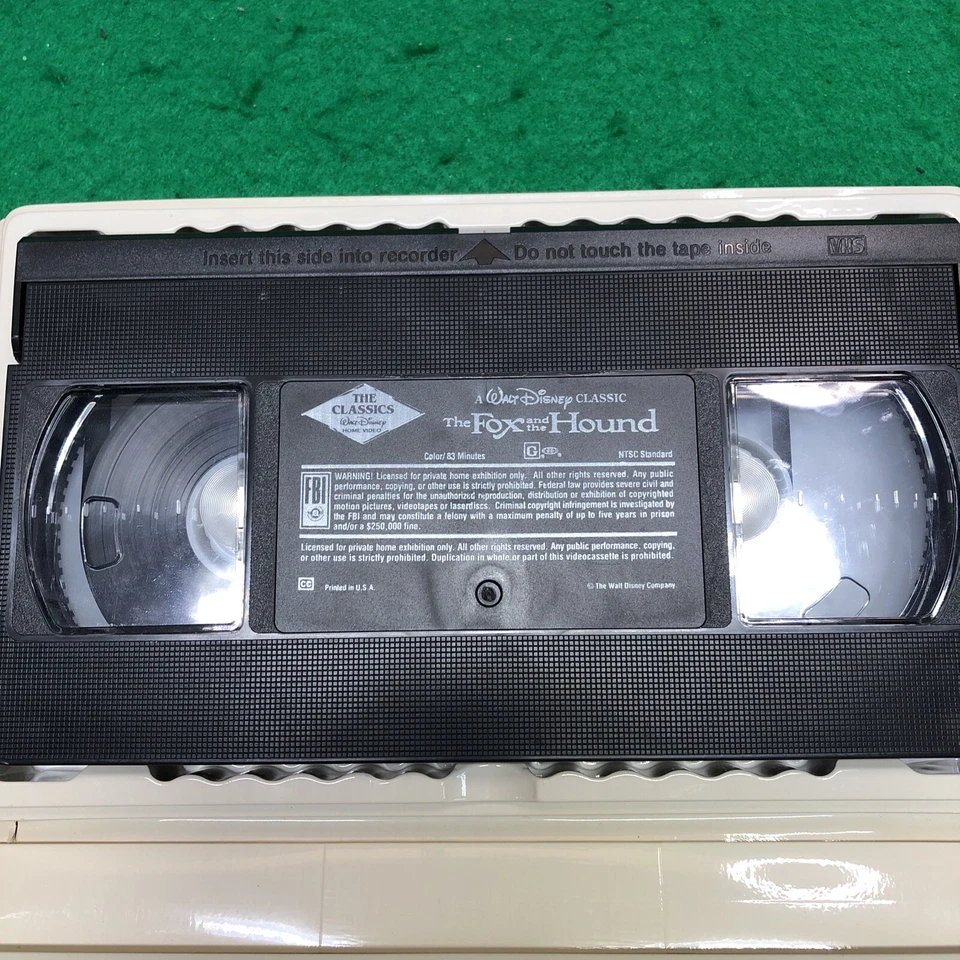 The Fox and the Hound  Disney Black Diamond  VHS - Image 4 of 4