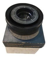 AIREQUIPT CIRCULAR MAGAZINE CAROUSEL For 100 Slides in Original Box