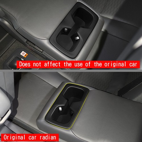 Car Rear Water Cup Holder Cover For Toyota Land Cruiser Prado LC250 2024 2025 - Picture 6 of 9
