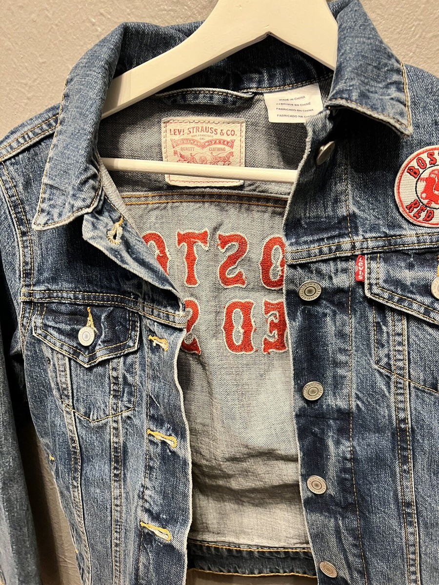 KAZU♫ 様 Levi's MLB Denim Jacket Red Sox w9nosgxqao6enjpkkwto.jpg