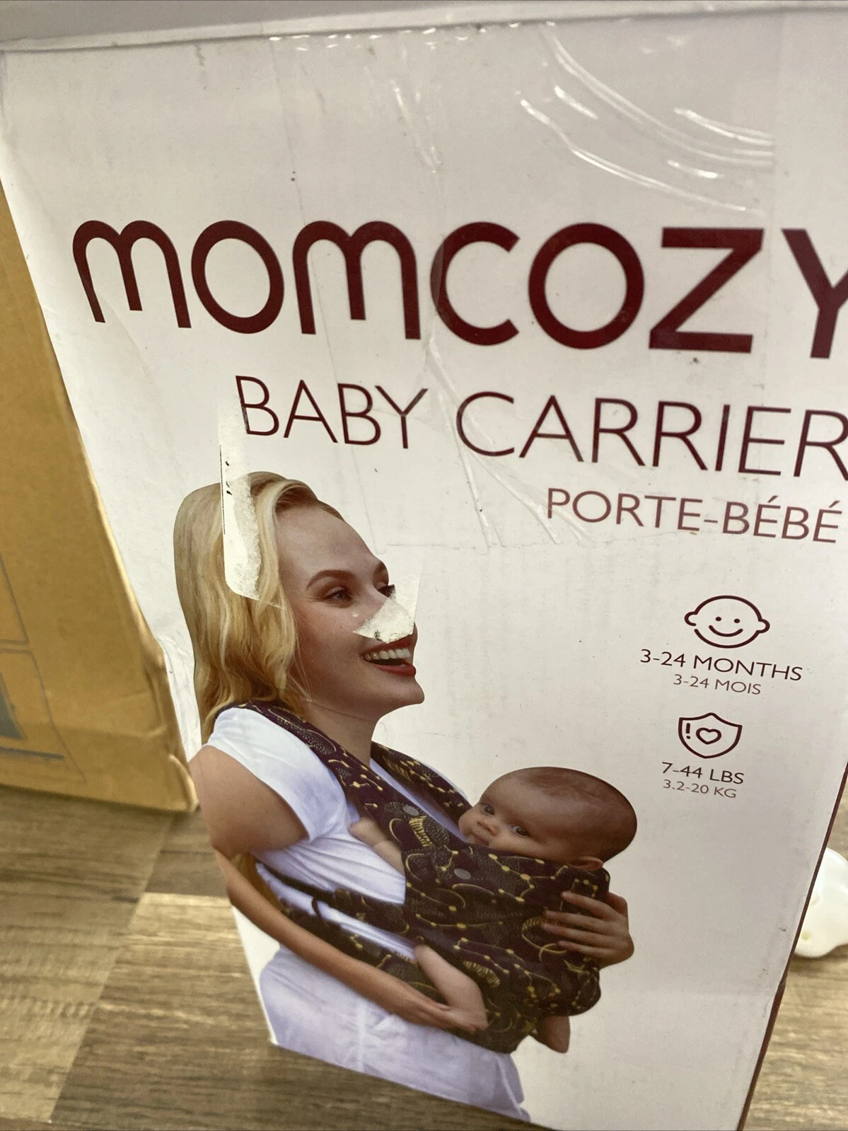 Momcozy Baby Carrier Newborn to Toddler - Ergonomic, Cozy and Lightweight/AQ