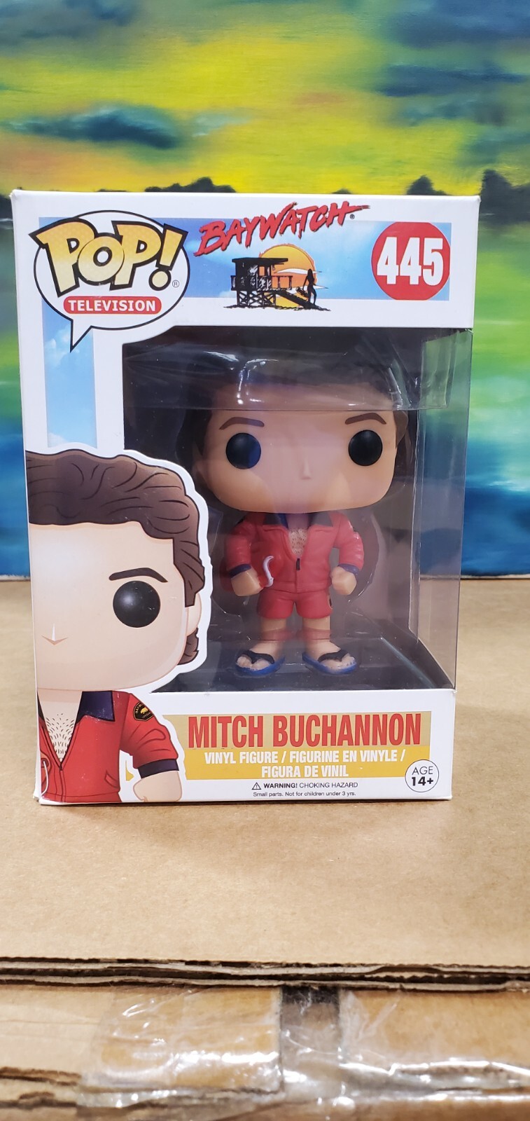 Funko Pop Television -#445 Mitch Buchannon -Baywatch