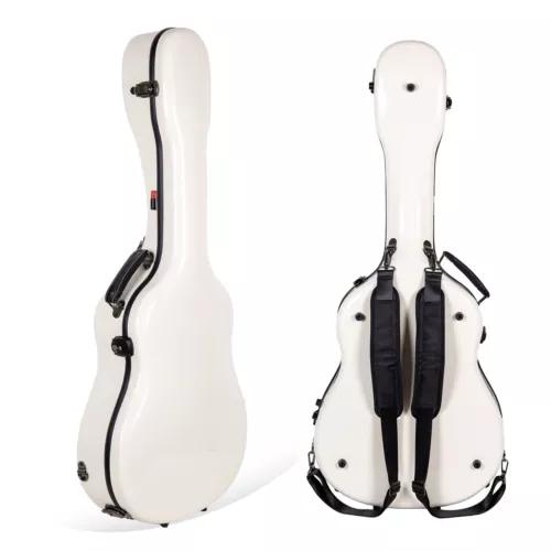 Crossrock Fiberglass J45-S Guitar Case，Gibson J45 Acoustic Guitar Hard Shell