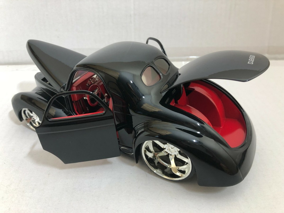 10周年限定品 1/24Jada toys 41'Willys COUPE JADA D ROODS 1941 WILLYS COUPE 1:24 SILVER HE | eBay