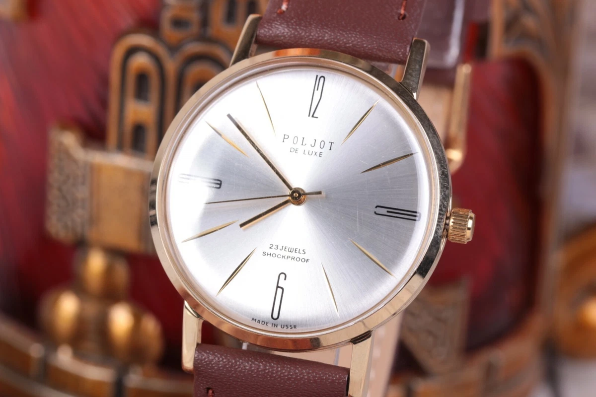 POLJOT De LUXEWrist Watch Ultra Slim Watch Soviet Watch eBay