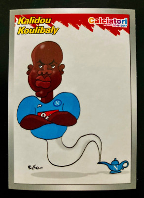 2016-17 Panini Calciatori # 573 Kalidou Koulibaly Napoli Raffigura sticker