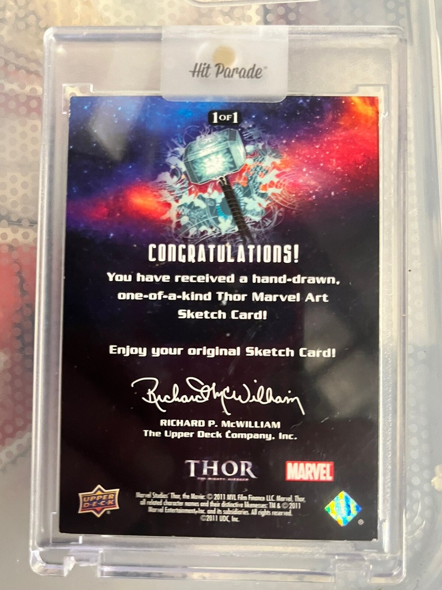 Hit Parade Marvel Premium Sketch Card Series 2 Thor | eBay