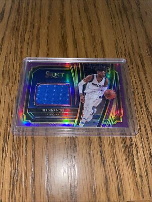 Select 2019-20 Throwback Materials Jersey Purple Prizm 67/99 Nerlens Noel