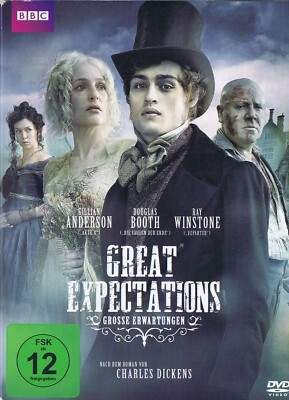 GREAT EXPECTATIONS mit 6-teiliges Postkarten-Set im Vintage-Look- Booklet DVD