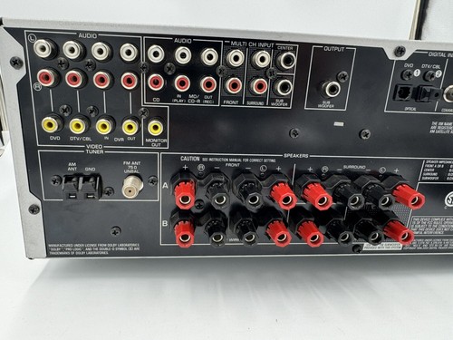 Yamaha HTR-5935 Natural Sound Receiver No Remote Cosmetic Issues WORKS GREAT - Picture 7 of 8
