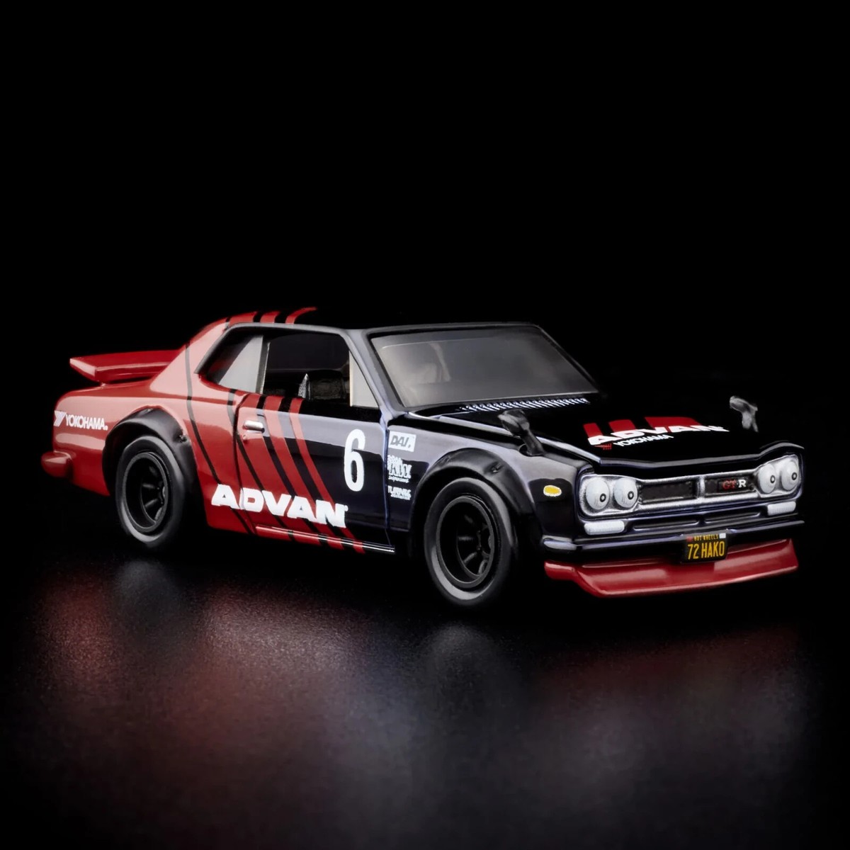 Hot Wheels 2024 RLC 1972 NISSAN Skyline H/T 2000GT-R (ADVAN